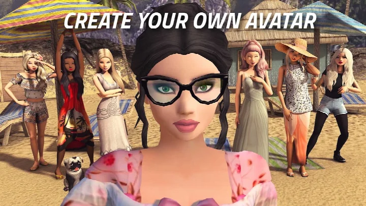 Avakin Life Fashion Contest screen where players share looks and win prizes