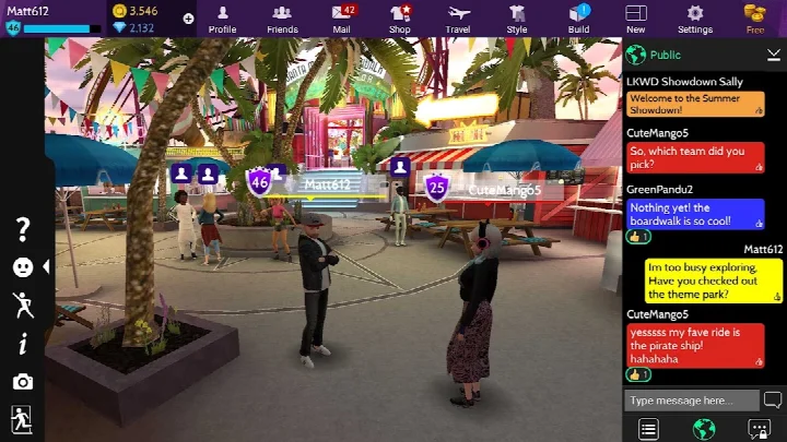 Avakin Life dream home builder with locations from tropical islands to city penthouses