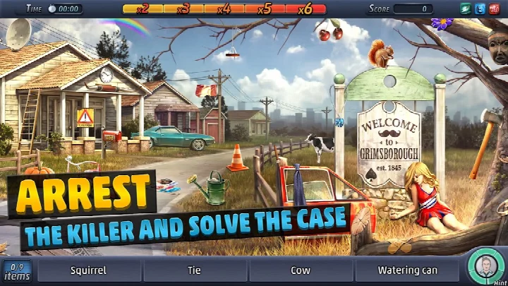 Playing with friends to solve cases in Criminal Case