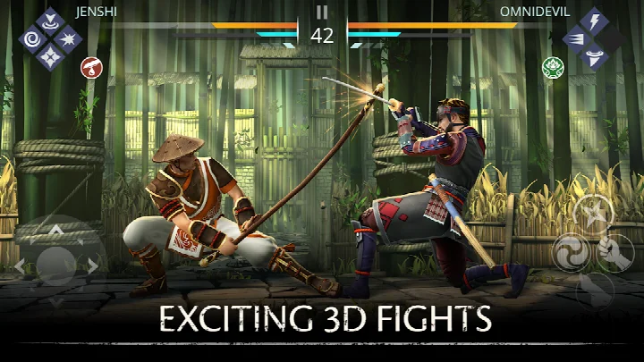 Shadow Fight 3 - RPG fighting character selection from three clans