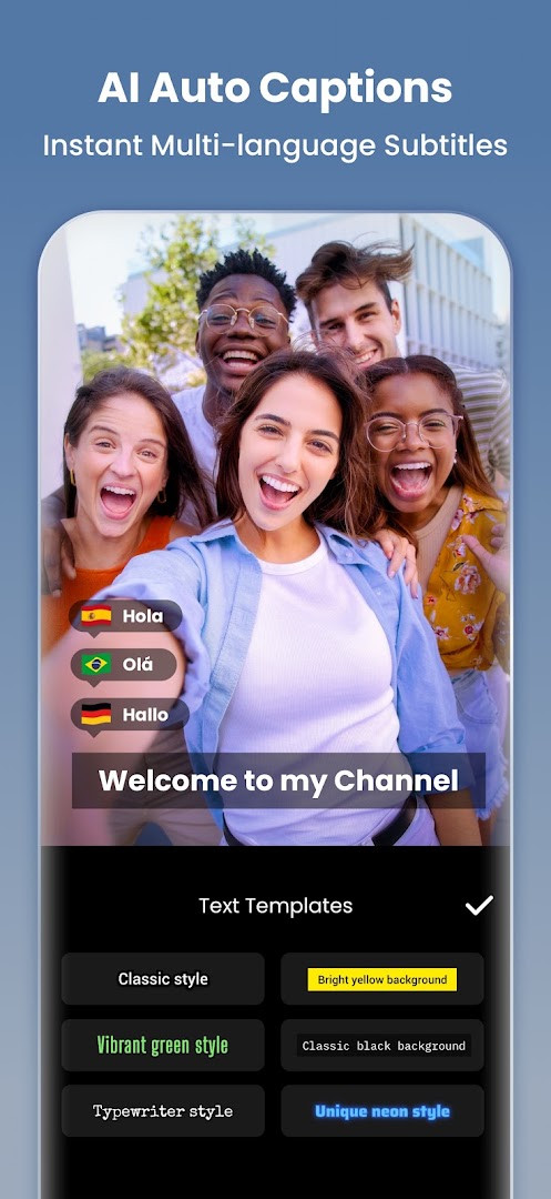 Collage maker with grid layouts and 100+ sticker options