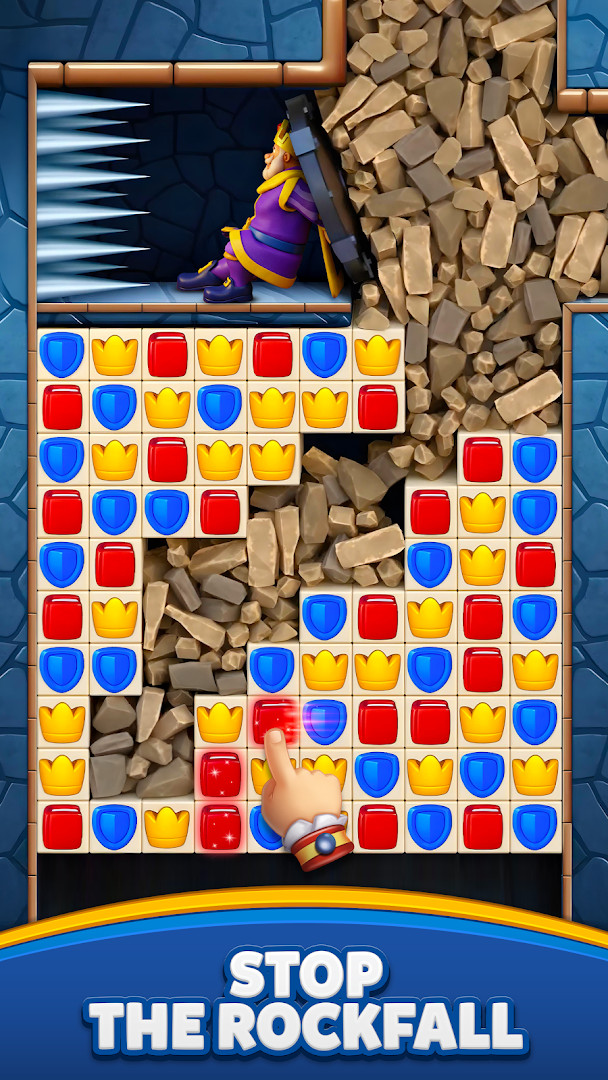 Royal Match Royal Arena map with thousands of challenging levels
