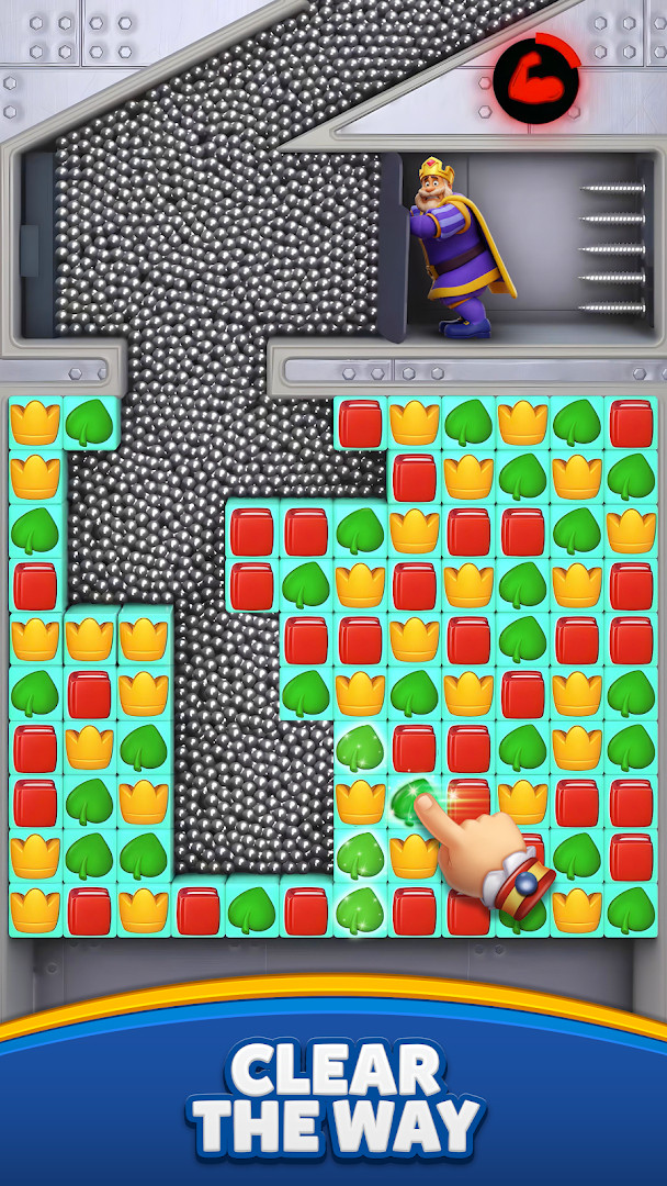 Royal Match King's Cup event screen for competing with players