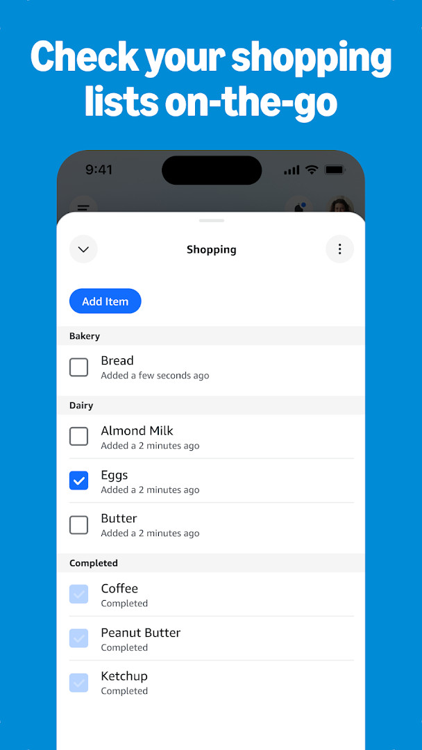 Drop In contact list for instant intercom connection