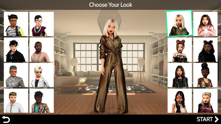 Avakin Life pet home customization screen with options like a corgi or a dragon