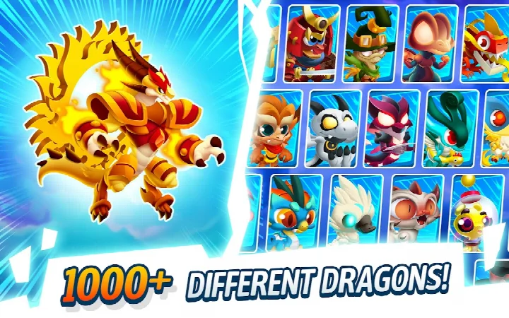 Dragon City: Mobile Adventure alliance screen with chat, alliance gifts, and chests for team play.