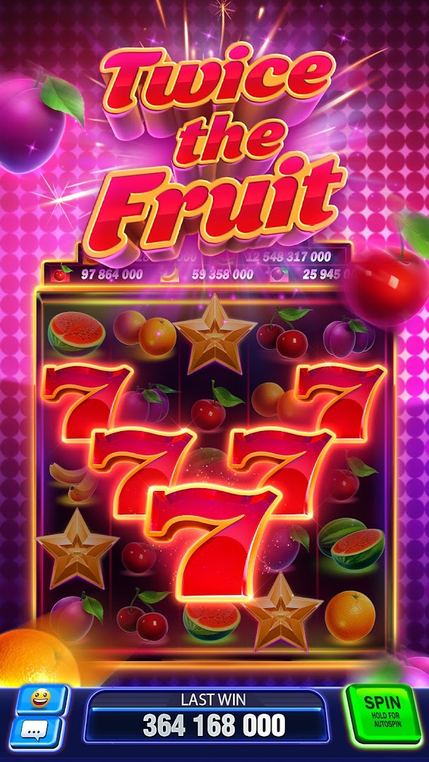 Welcome bonus of 50,000,000 coins shown in Huuuge Casino 777 Slots Games.